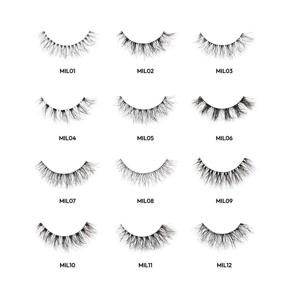 I-ENVY Mink Impact Lite Clear Band Vegan Faux Mink Strip Lash - Image 26