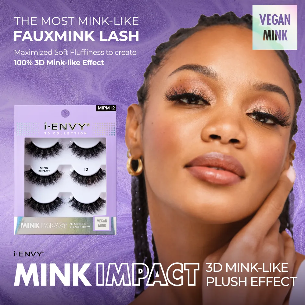 I-ENVY Mink Impact Multipack Vegan Strip Lashes - Image 37