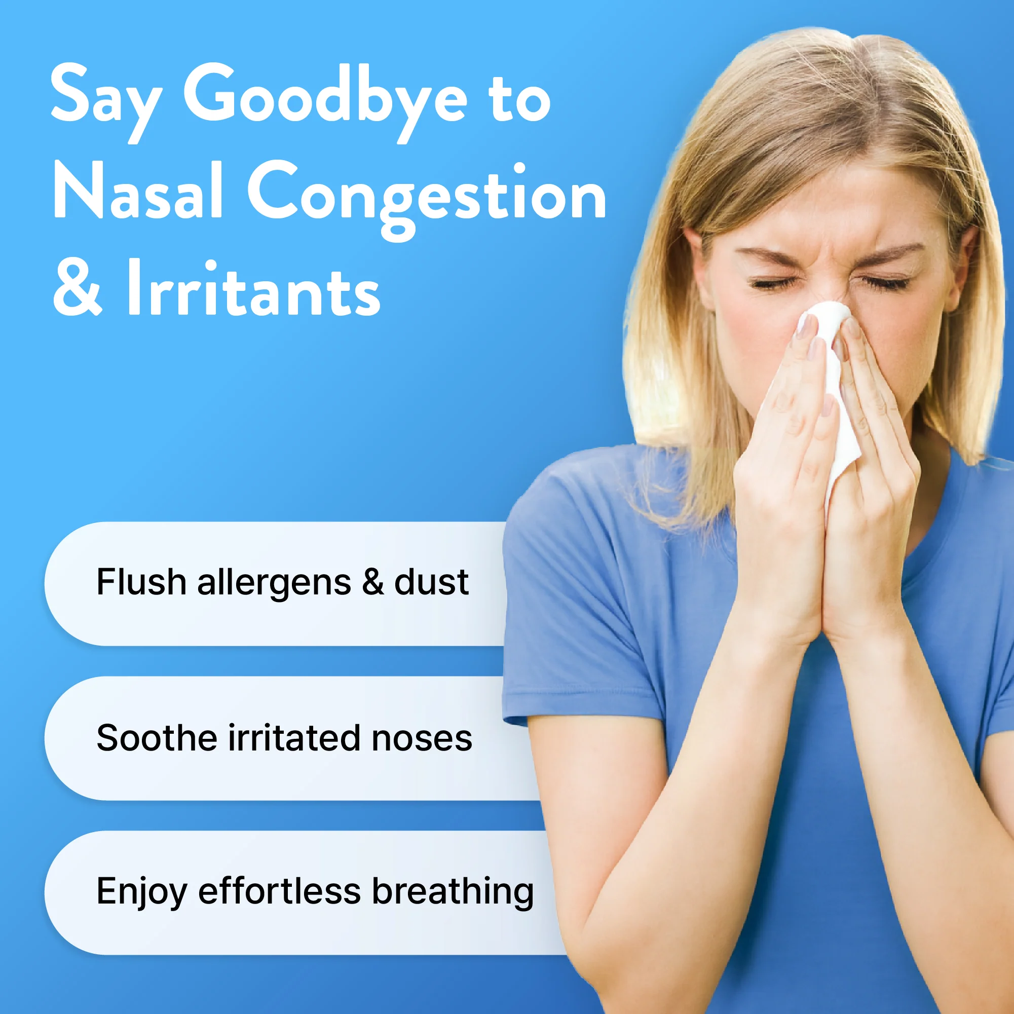 éclat Nasal Rinse Kit – Gentle Pressure Nasal Irrigation with Smart Flow Control - Image 10
