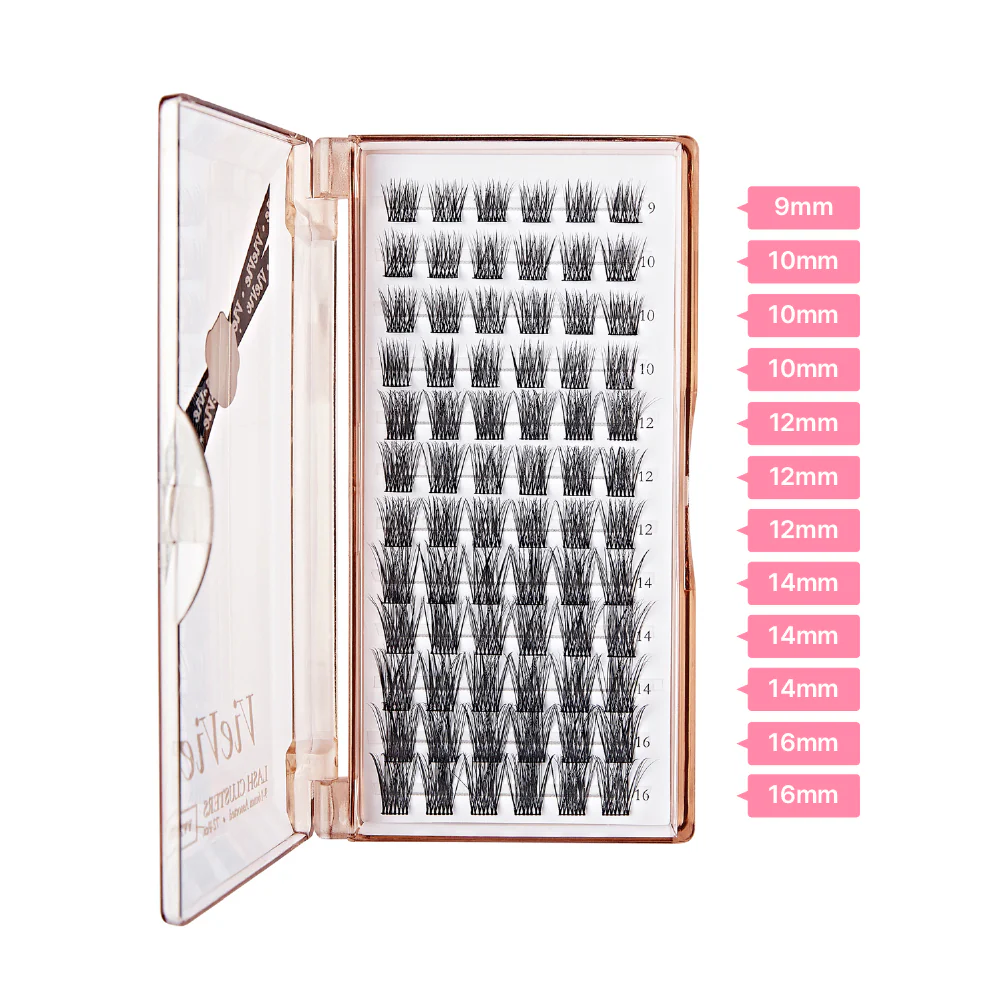 Vie Vie Natural Wispy Wide Band Cluster Lashes 72pcs - Image 27