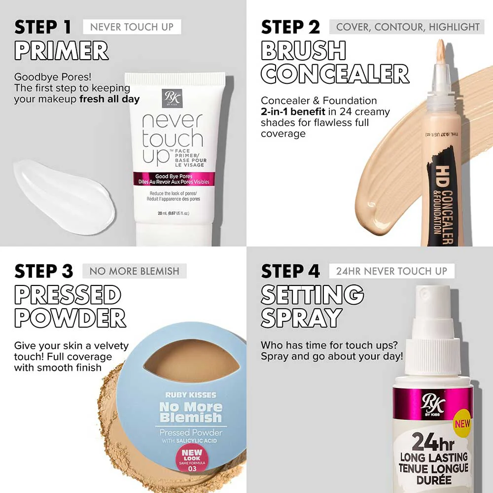 Ruby Kisses No More Blemish Pressed Powder - Image 76
