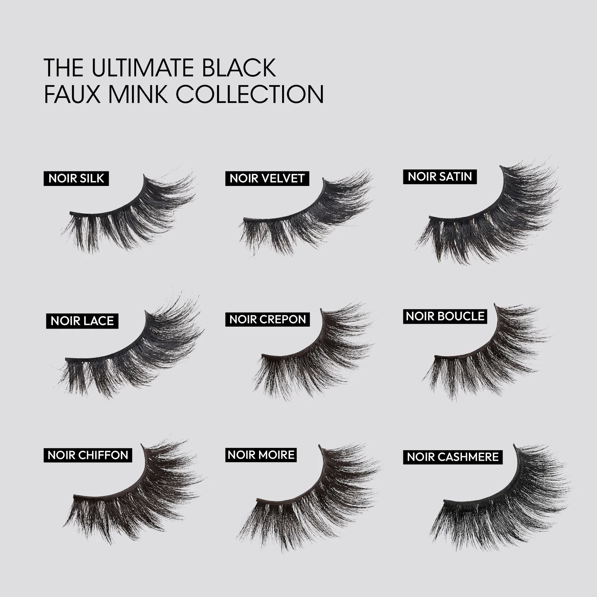 VLuxe By i•ENVY Noir De Noir Blackest Black Strip Lashes - Image 9