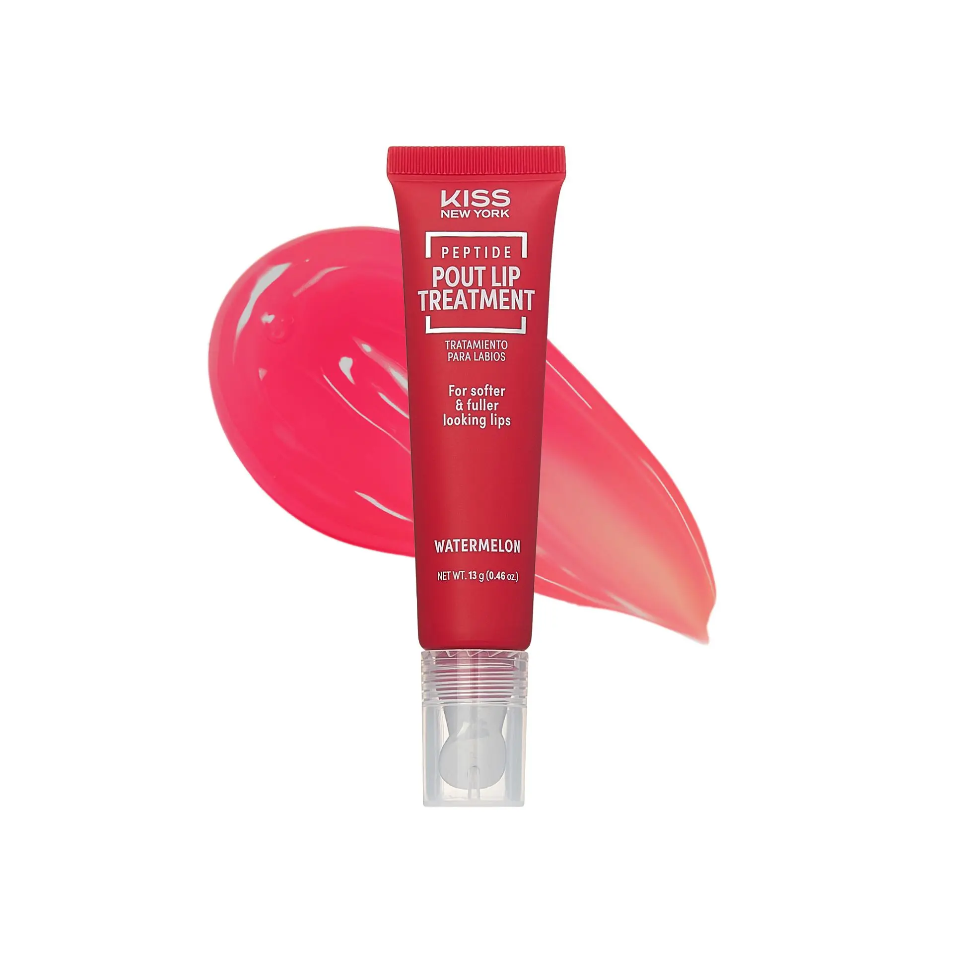 KISS NEW YORK Peptide Pout Lip Treatment β Hydrating Gloss with Cooling Metal Tip - Image 80