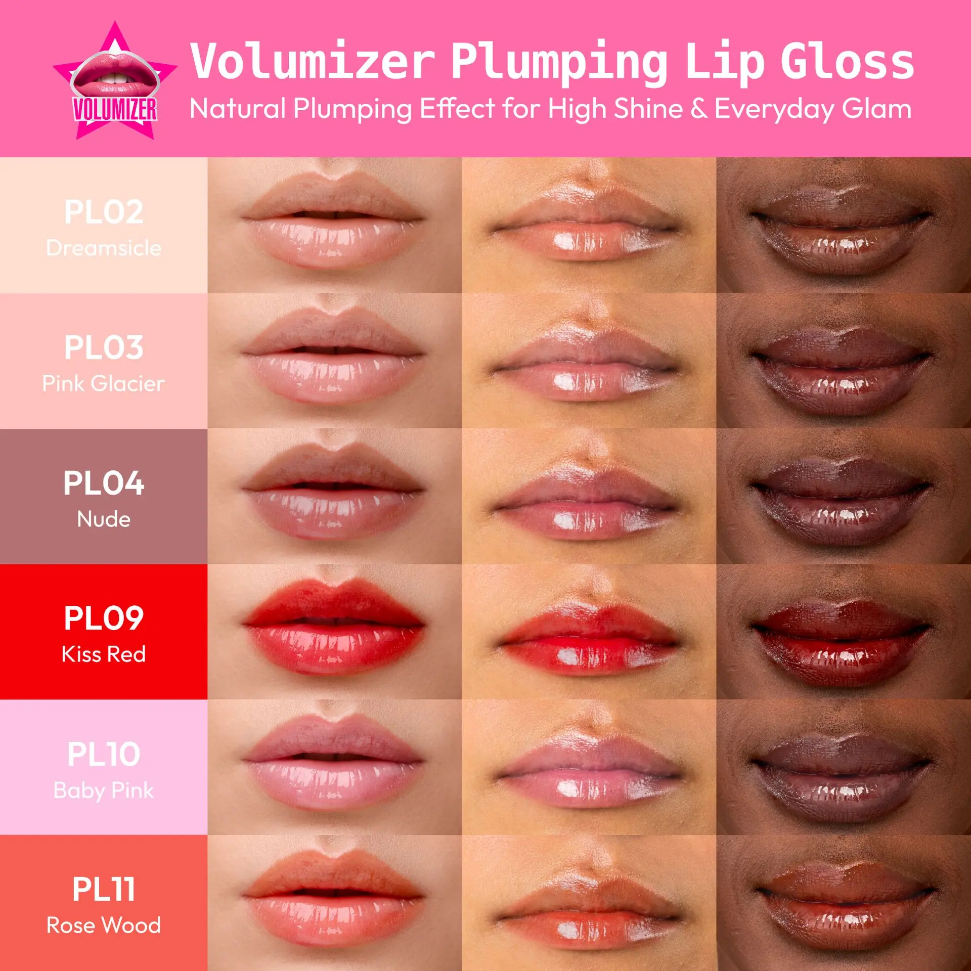 Ruby Kisses Plumping Lip Gloss - Image 32