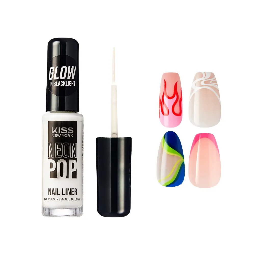 Kiss New York Precision Brush Nail Art Liner โ Perfect for Fine Detailing - Image 10