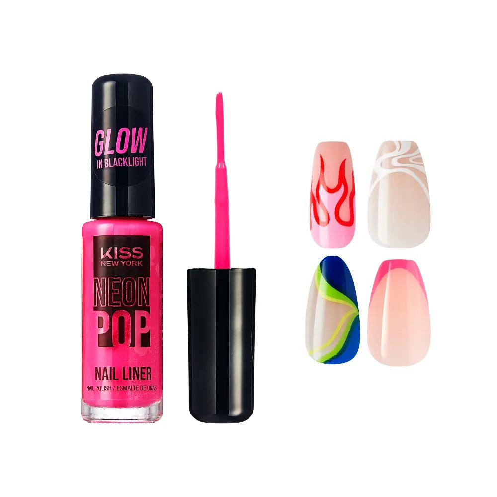 Kiss New York Precision Brush Nail Art Liner โ Perfect for Fine Detailing - Image 11