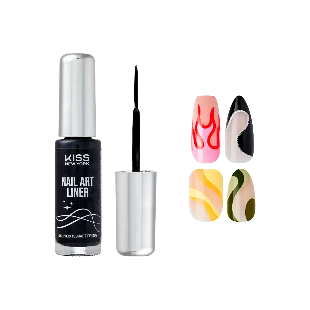 Kiss New York Precision Brush Nail Art Liner โ Perfect for Fine Detailing - Image 14