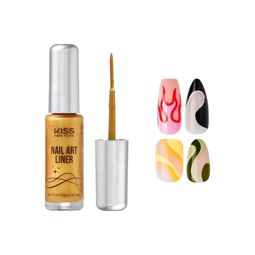 Kiss New York Precision Brush Nail Art Liner โ Perfect for Fine Detailing - Image 15