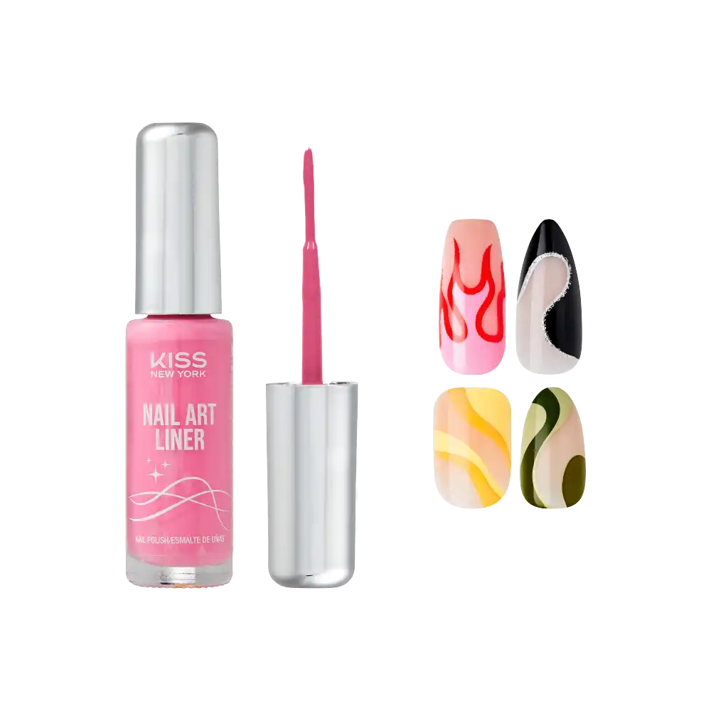 Kiss New York Precision Brush Nail Art Liner โ Perfect for Fine Detailing - Image 16