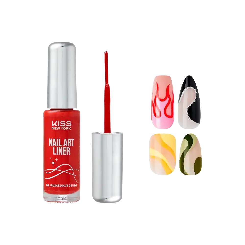 Kiss New York Precision Brush Nail Art Liner โ Perfect for Fine Detailing - Image 17