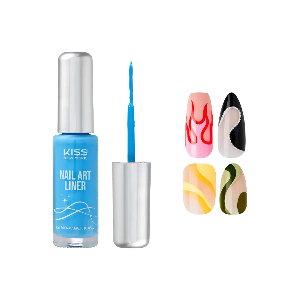 Kiss New York Precision Brush Nail Art Liner โ Perfect for Fine Detailing - Image 18