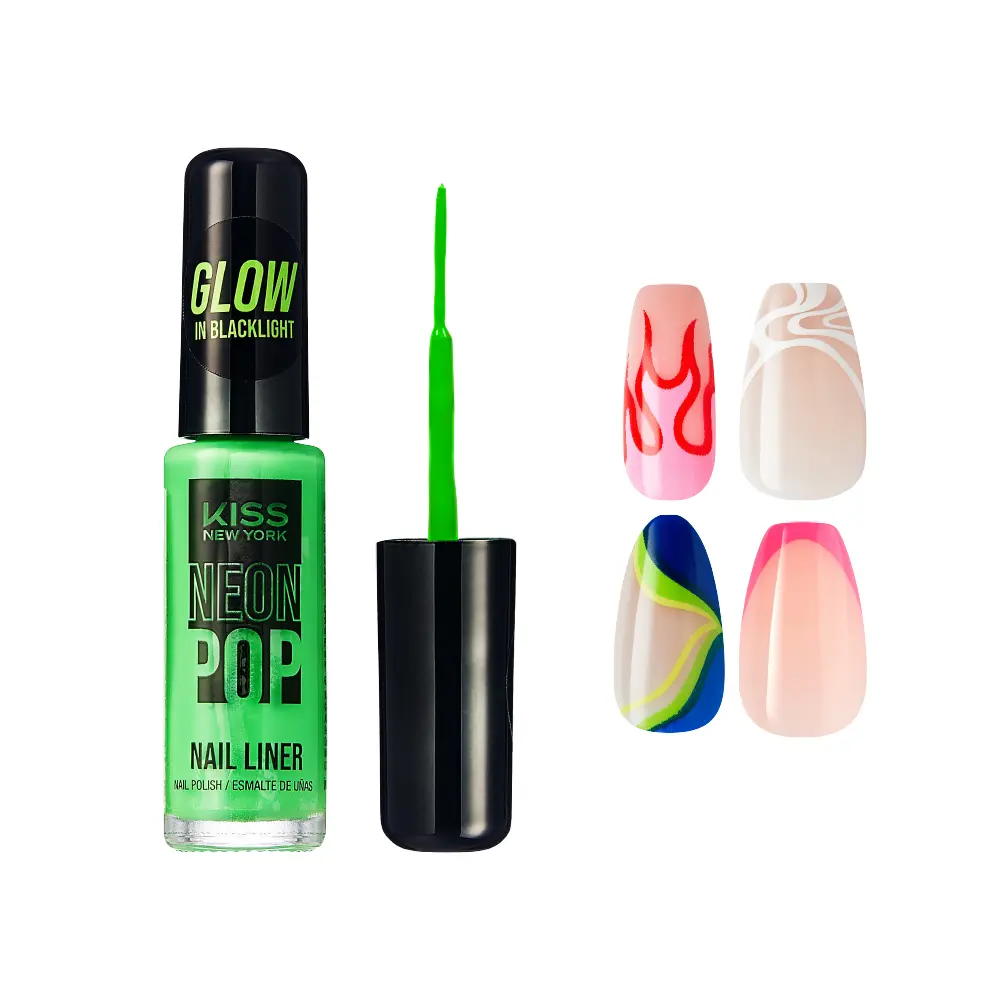 Kiss New York Precision Brush Nail Art Liner โ Perfect for Fine Detailing - Image 79