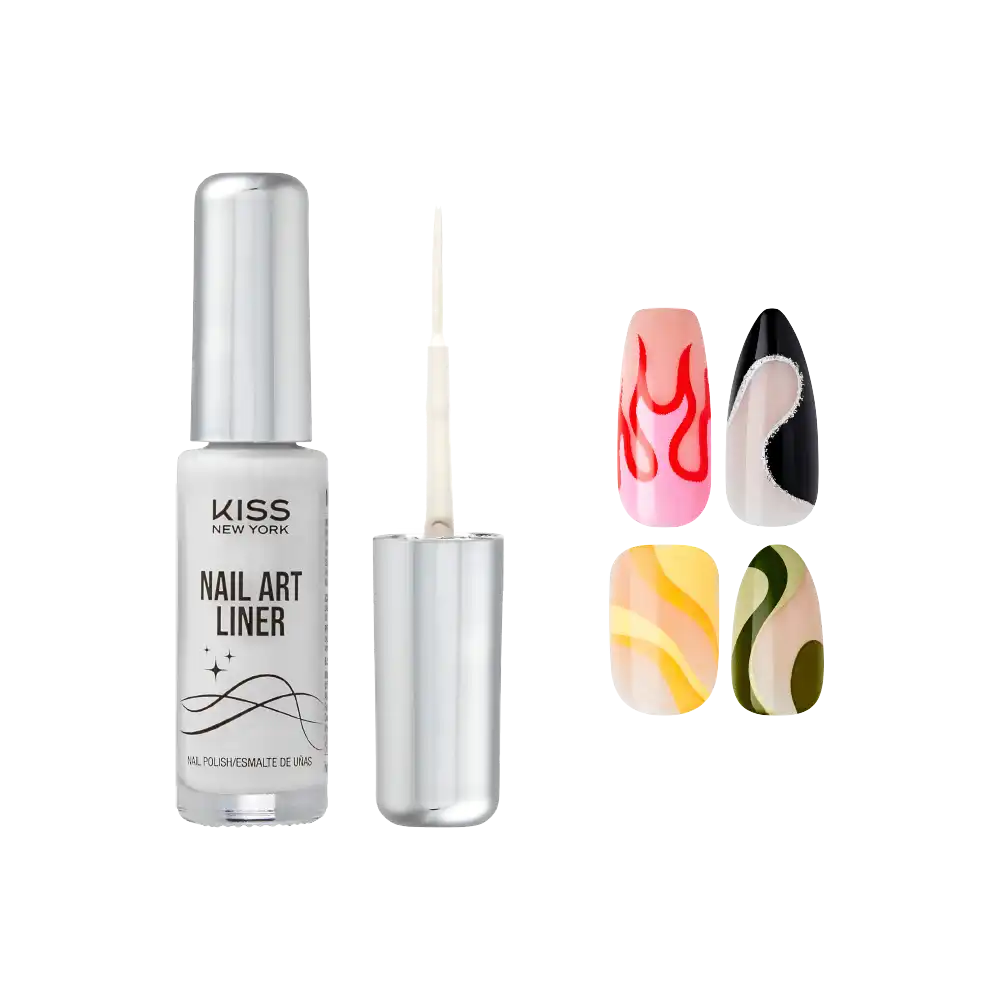 Kiss New York Precision Brush Nail Art Liner โ Perfect for Fine Detailing - Image 93