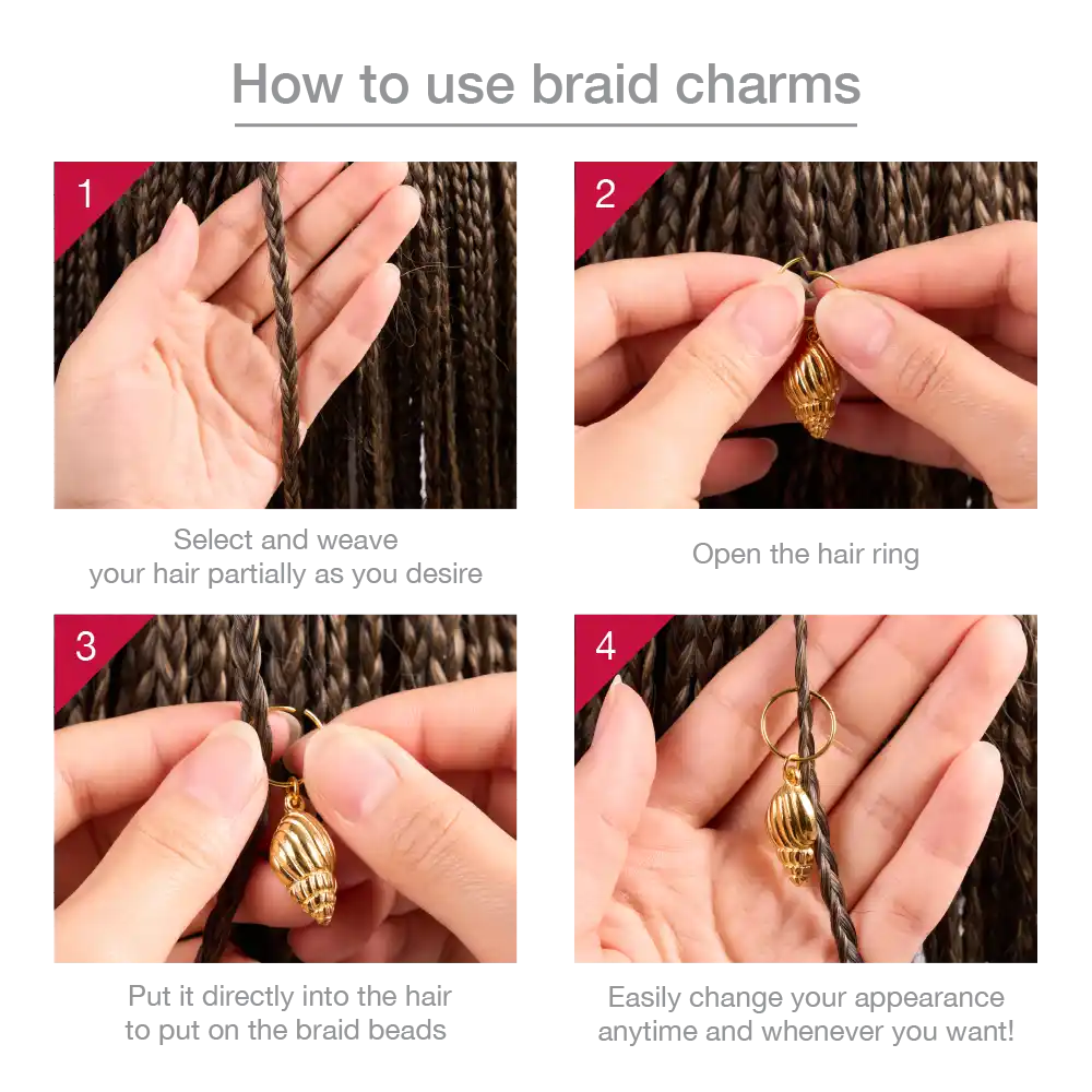 RED by KISS Premium Luxury Braid Charms - Image 219