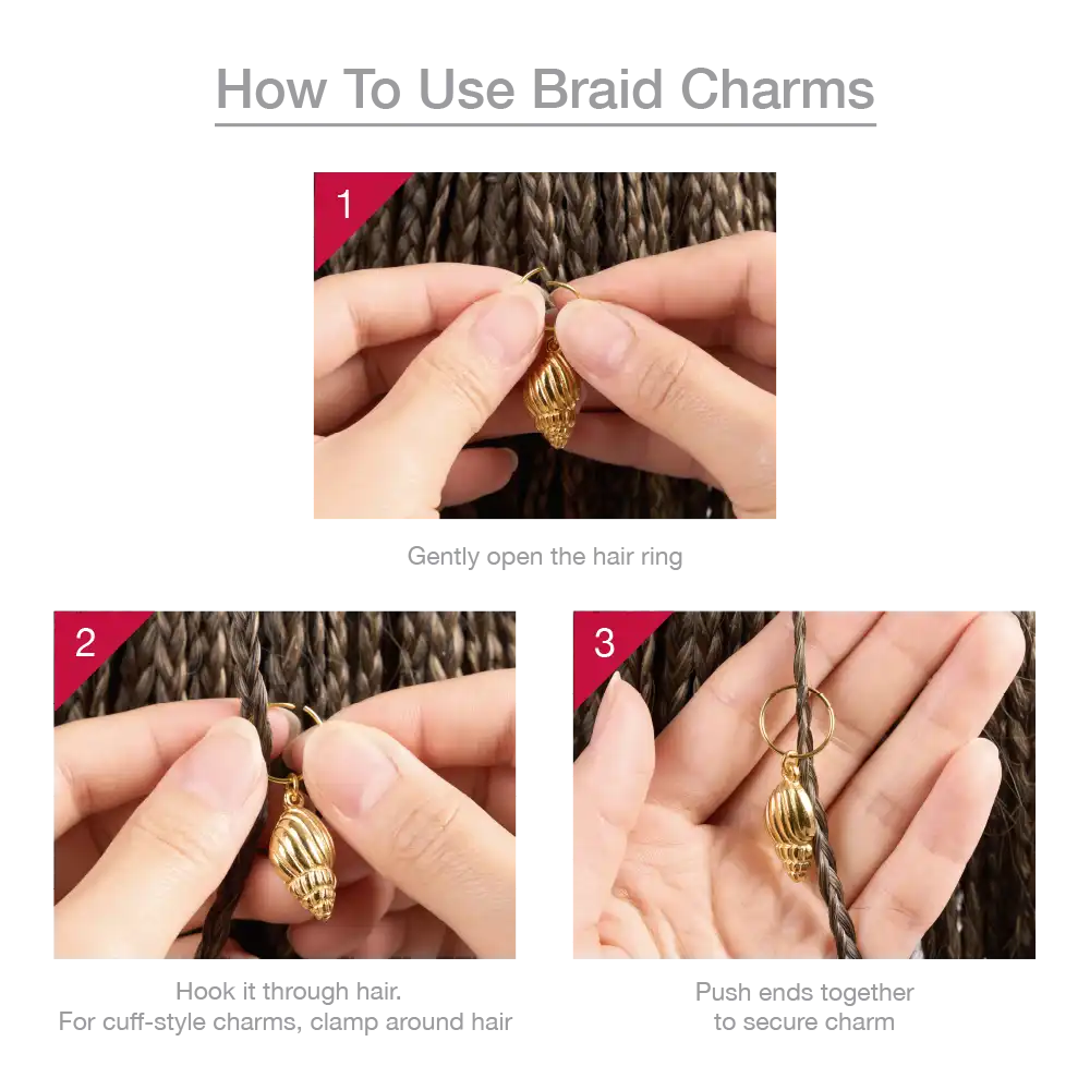 RED by KISS Premium Luxury Braid Charms - Image 234