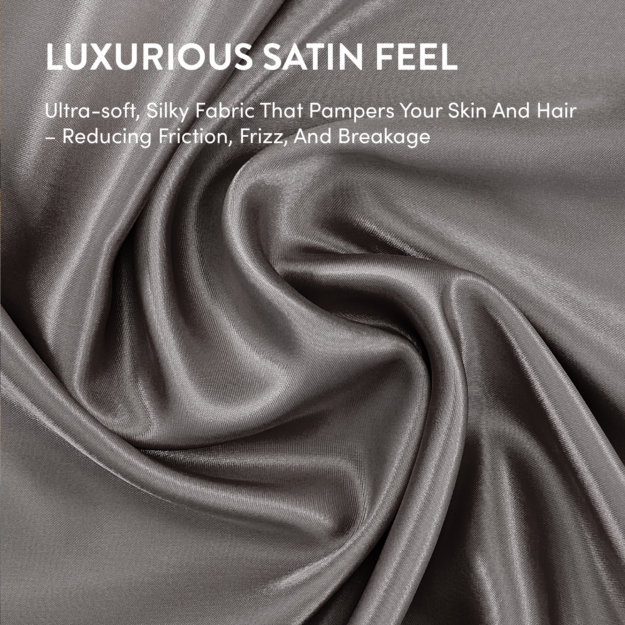 Mavié Premium Satin Pillowcase for Hair & Skin – Slip-Free Secure Fit Travel Pillow Cover, Cooling & Anti-Frizz Beauty Sleep - Image 70