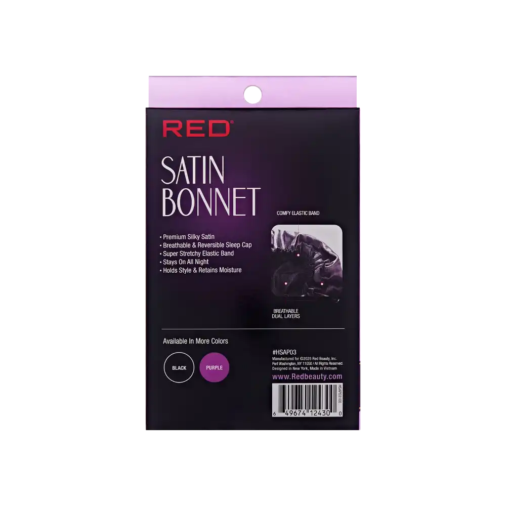 RED by KISS Premium Silky Satin Bonnet - Image 2