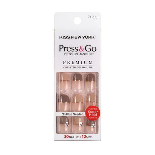 Kiss New York Press and Go Nail