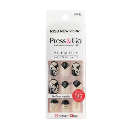 Kiss New York Press and Go Square Nail
