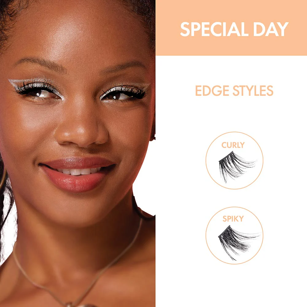 I-ENVY Press & Go Press-On Pre-Glued Lash Clusters - Special Day - Image 2