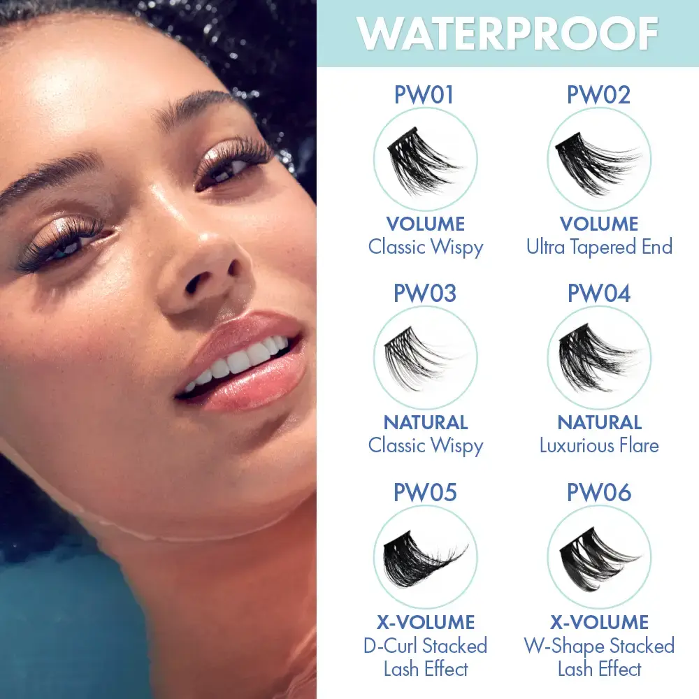 I-ENVY Press & Go Waterproof No Glue Lash Clusters – 22 Reusable Self-Adhesive Press-On Lashes - Image 15