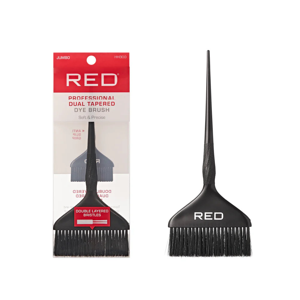 RED by KISS Professional Dual Tapered Hair Dye Brush for Precision Application - Image 3