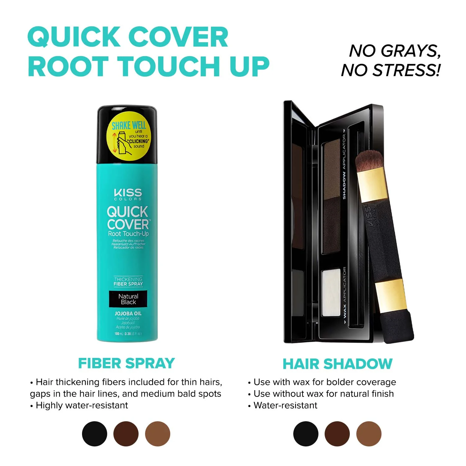 RED by KISS Quick Cover Root Touch-Up Hair Shadow - Image 15