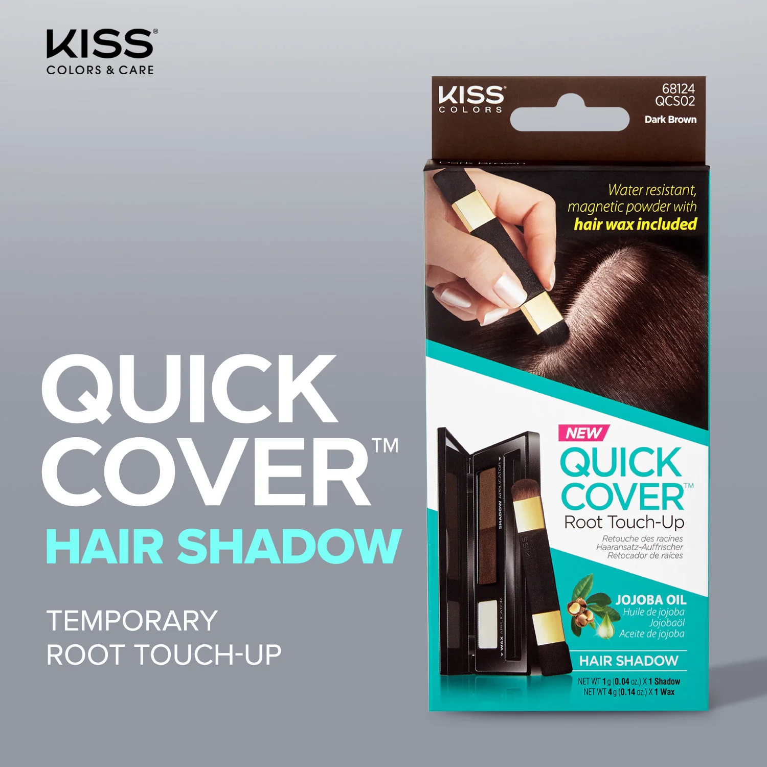 RED by KISS Quick Cover Root Touch-Up Hair Shadow - Image 5