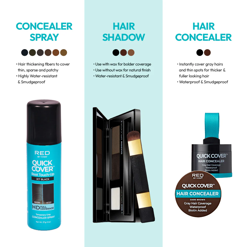 RED by KISS Quick Cover Root Touch Up Spray - Image 28