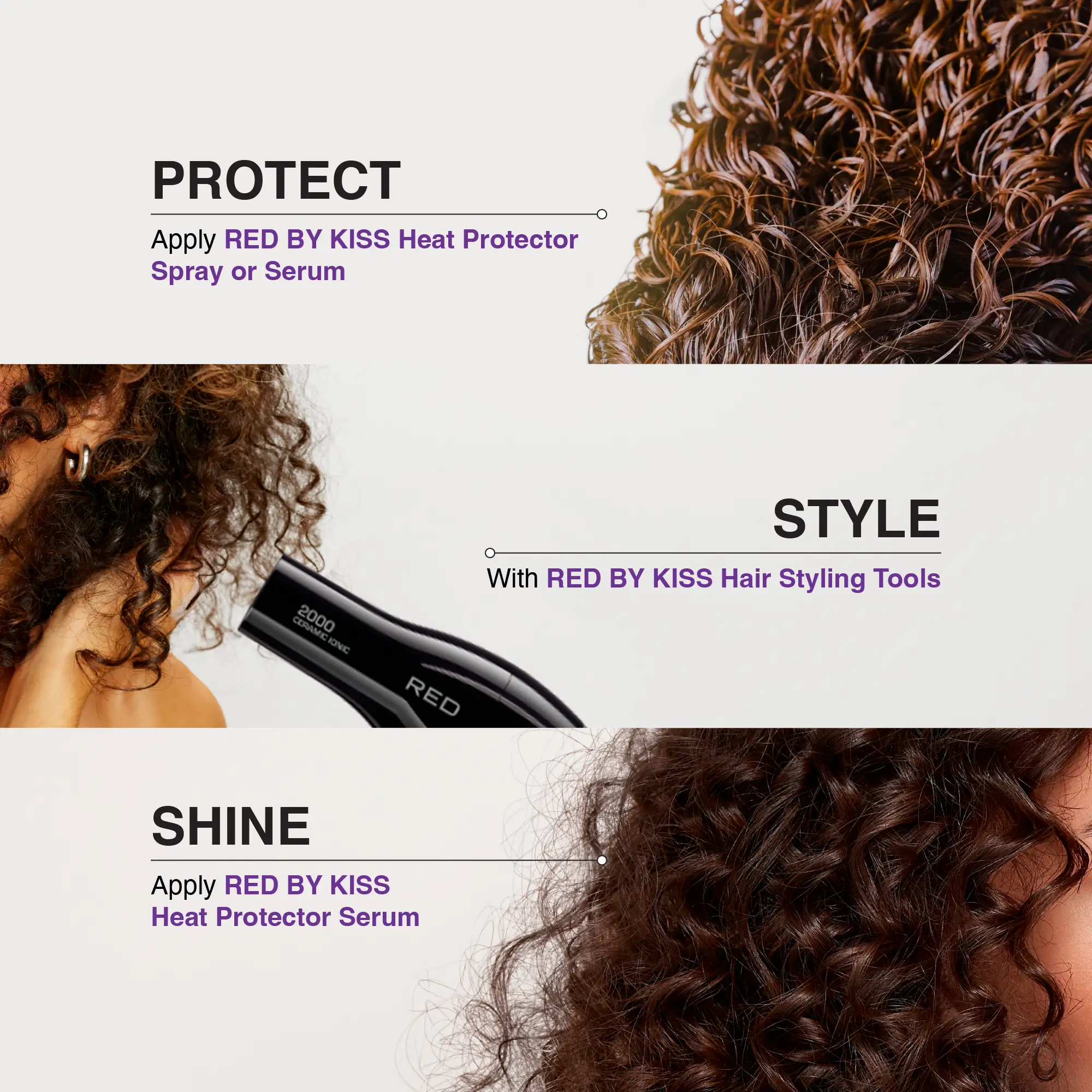 RED by KISS Ultra Keratin Heat Protector Spray - Image 4