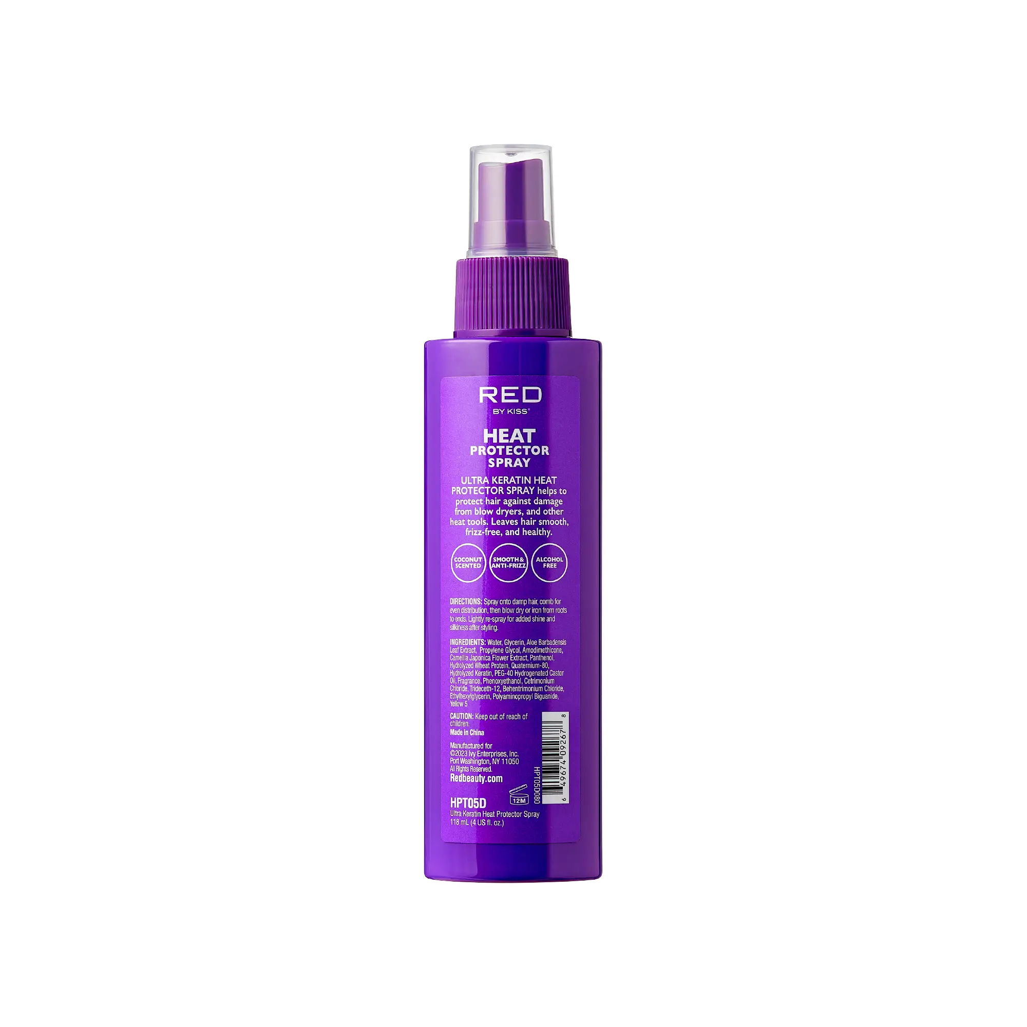 RED by KISS Ultra Keratin Heat Protector Spray - Image 5