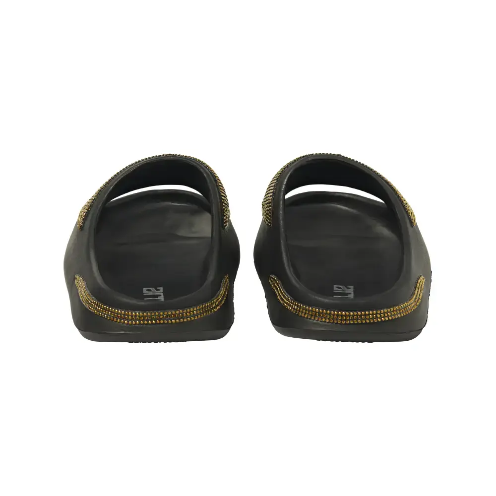 Arria Rhinestone Glitter Cloud Slippers – Open Toe Slides for Women & Men - Image 110