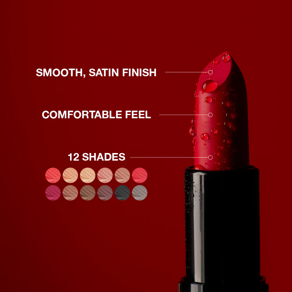 Kiss New York Richly Pigmented Satin Lipstick - Image 27