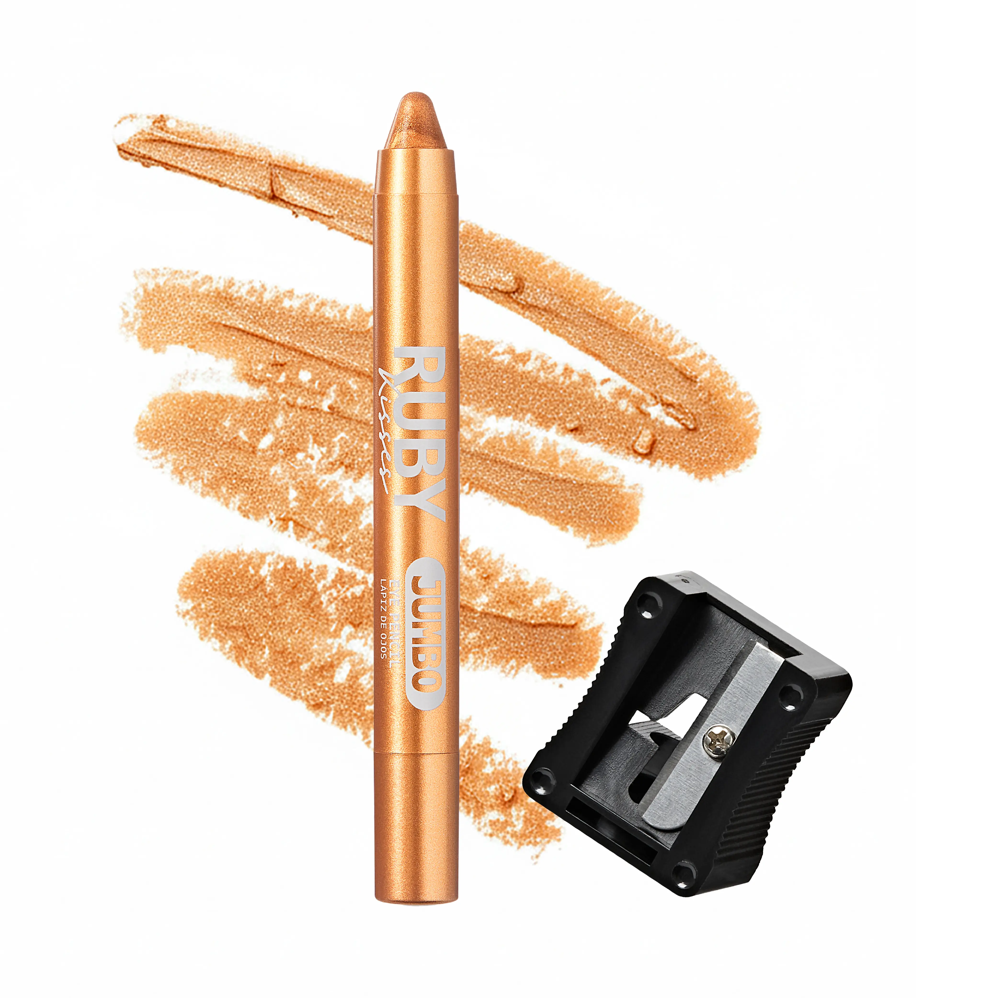 Ruby Kisses Jumbo Eye Pencil with Sharpener – Smooth, Multi-Purpose Eye Makeup Stick - Image 9