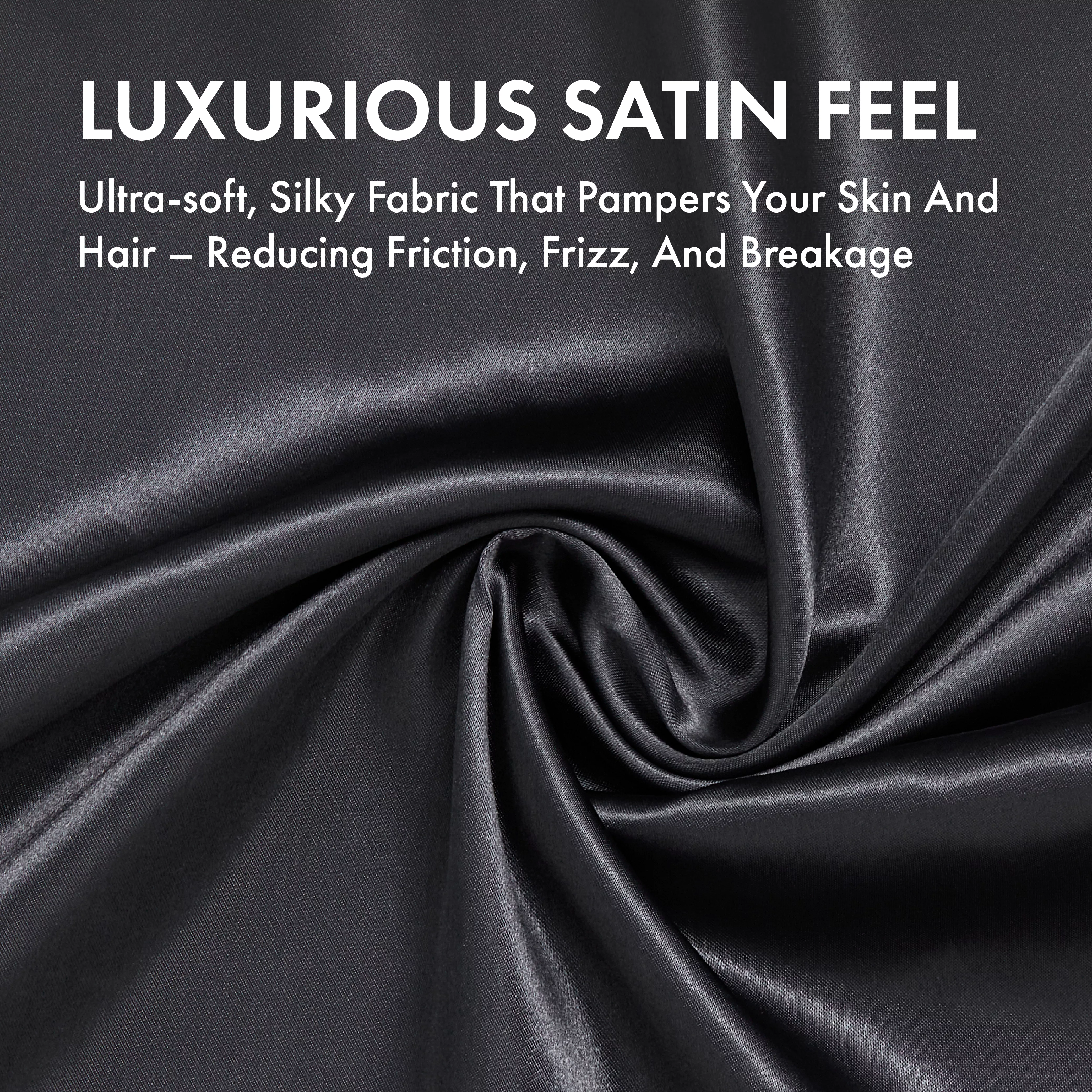 MAVIE Satin Body Pillowcase 20" x 54" - Silky Soft Long Pillow Cover with Envelope Closure - Image 76