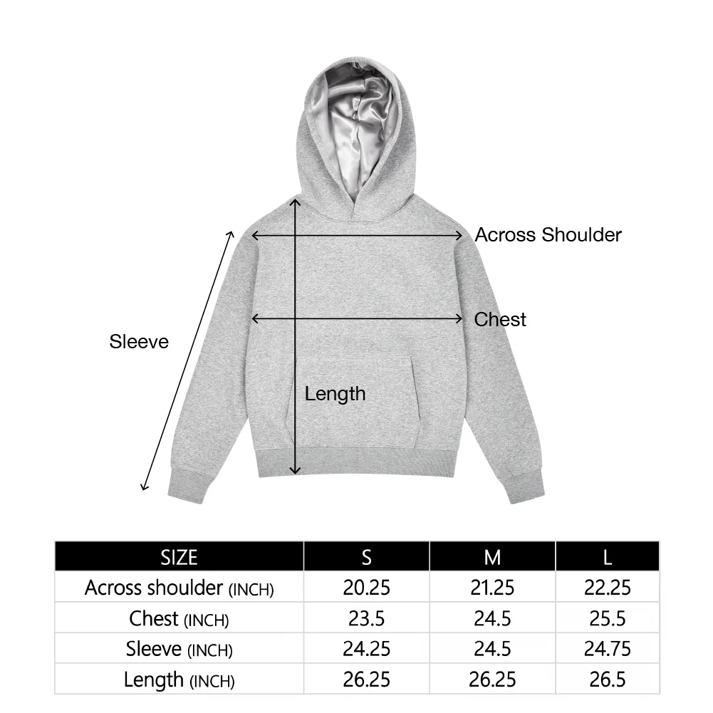 Arria Satin-Lined Hoodie – Frizz-Free Hair Protection - Image 100