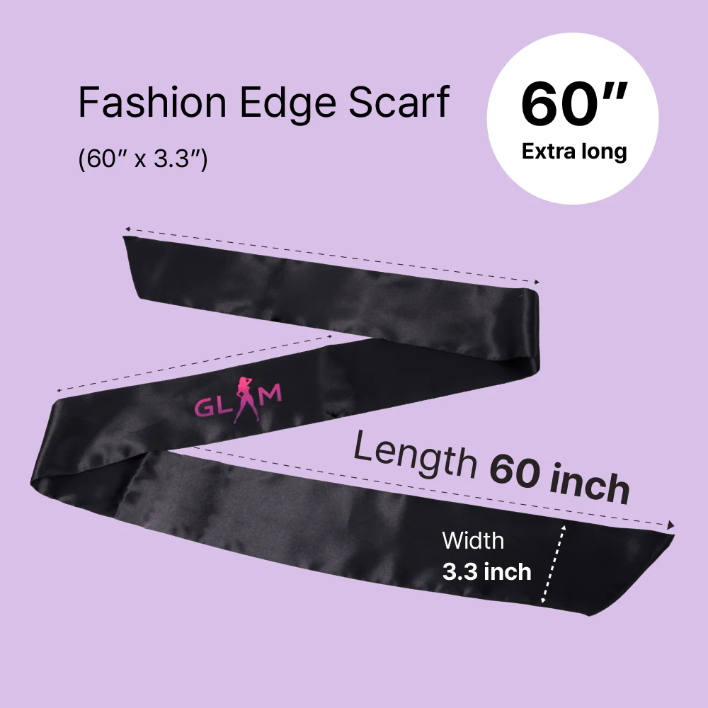 RED by KISS Silky Satin Fashion Edge Scarf - Image 7