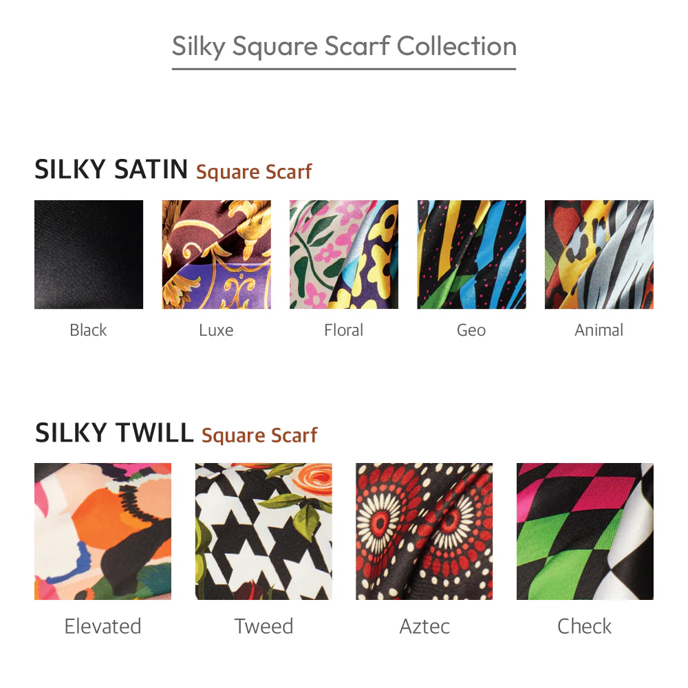 RED by KISS Silky Square Scarf - Image 55