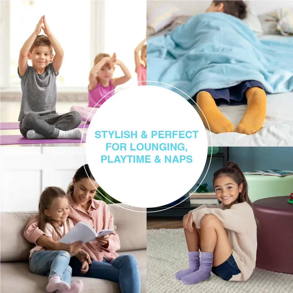 Arria Slouch Socks for Kids (3Y-5Y) – Extra-Soft, Breathable - Image 10