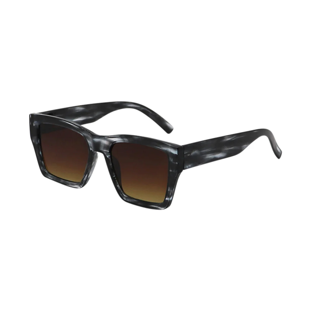 Mad Shade Striped Gradient Square Sunglasses #40