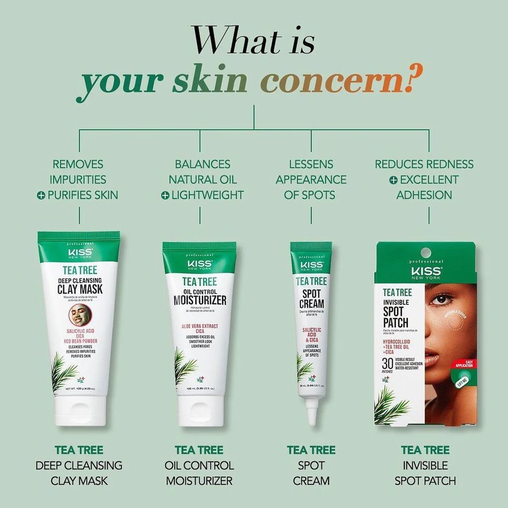 Kiss New York Tea Tree Spot Cream - Image 8