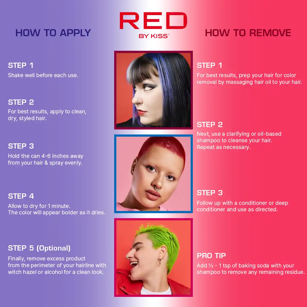 RED by KISS Tintation Color Spray Mini - Image 16