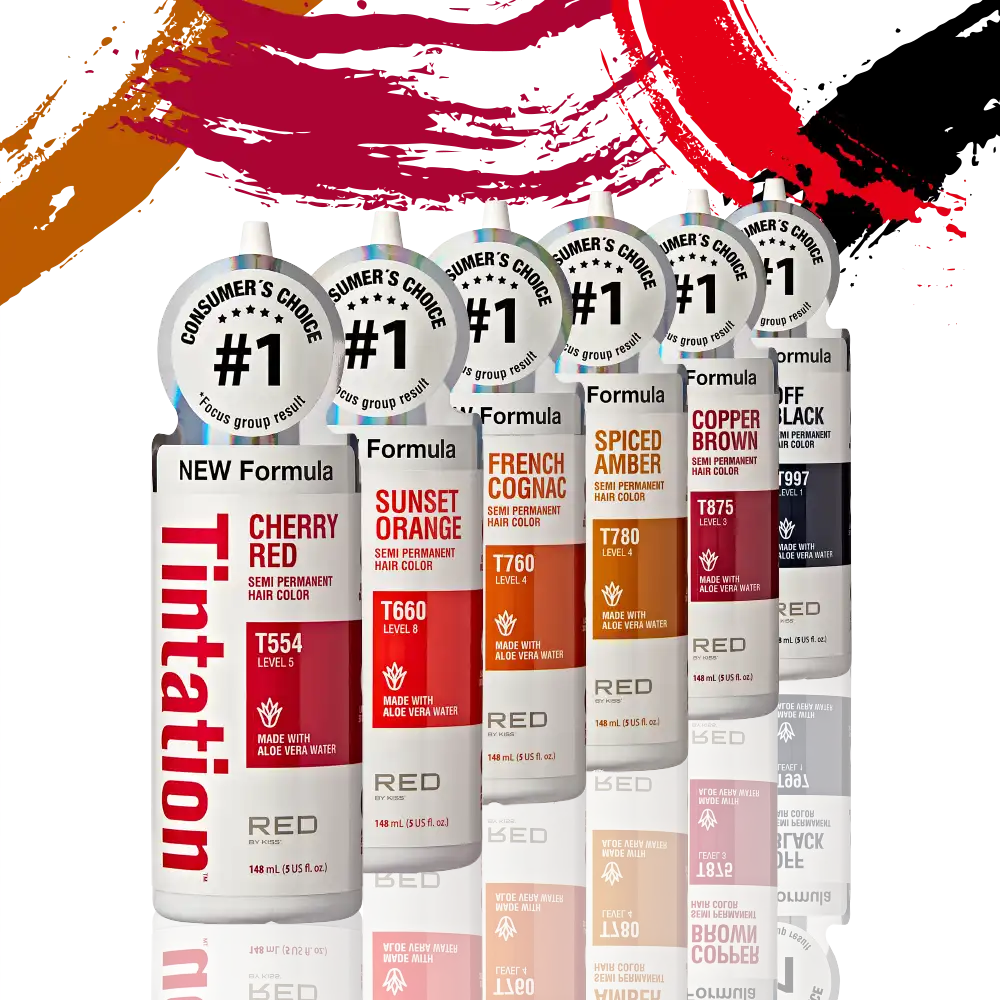 RED by KISS Tintation Semi-Permanent Hair Color – New & Improved Formula - Image 21