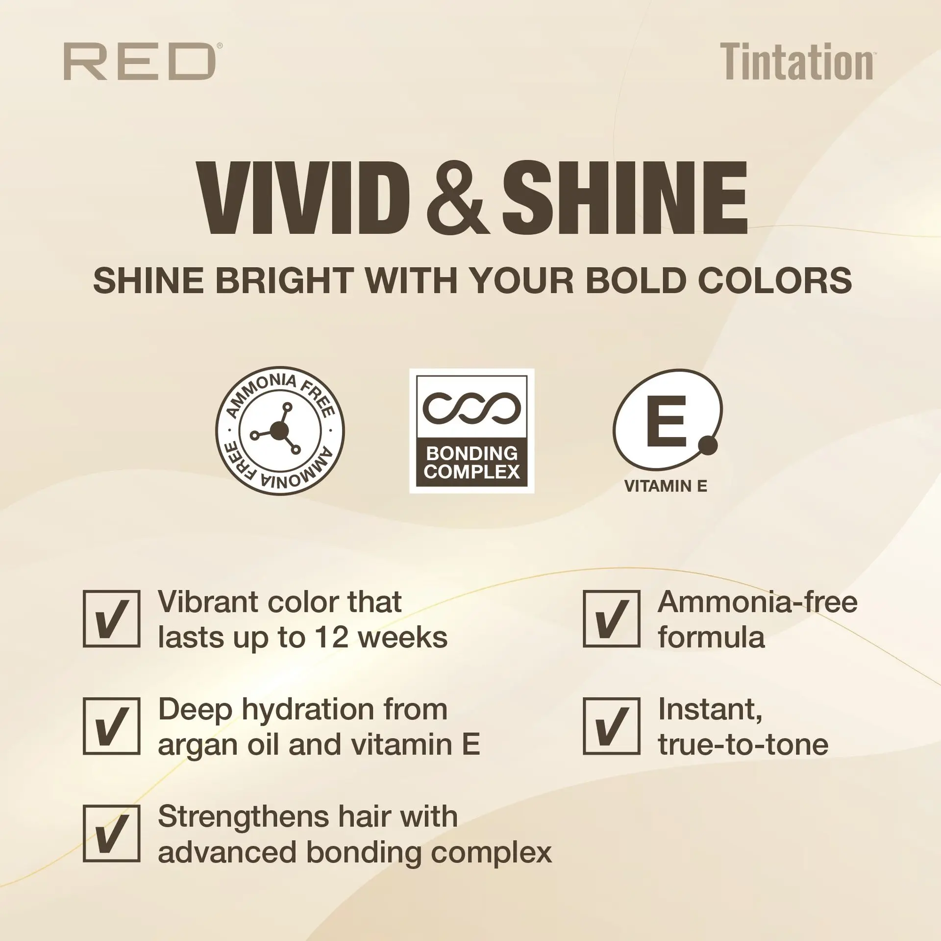 RED by KISS Tintation Vivid & Shine Permanent Hair Dye – Ammonia-Free, Curl-Safe, Long-Lasting Color - Image 101