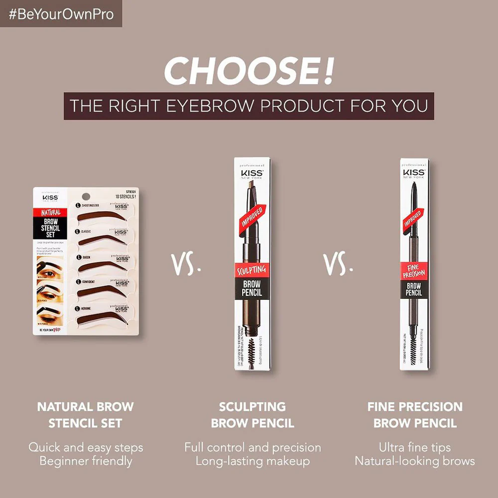 Kiss New York Top Brow Fine Precision Pencil - Image 47