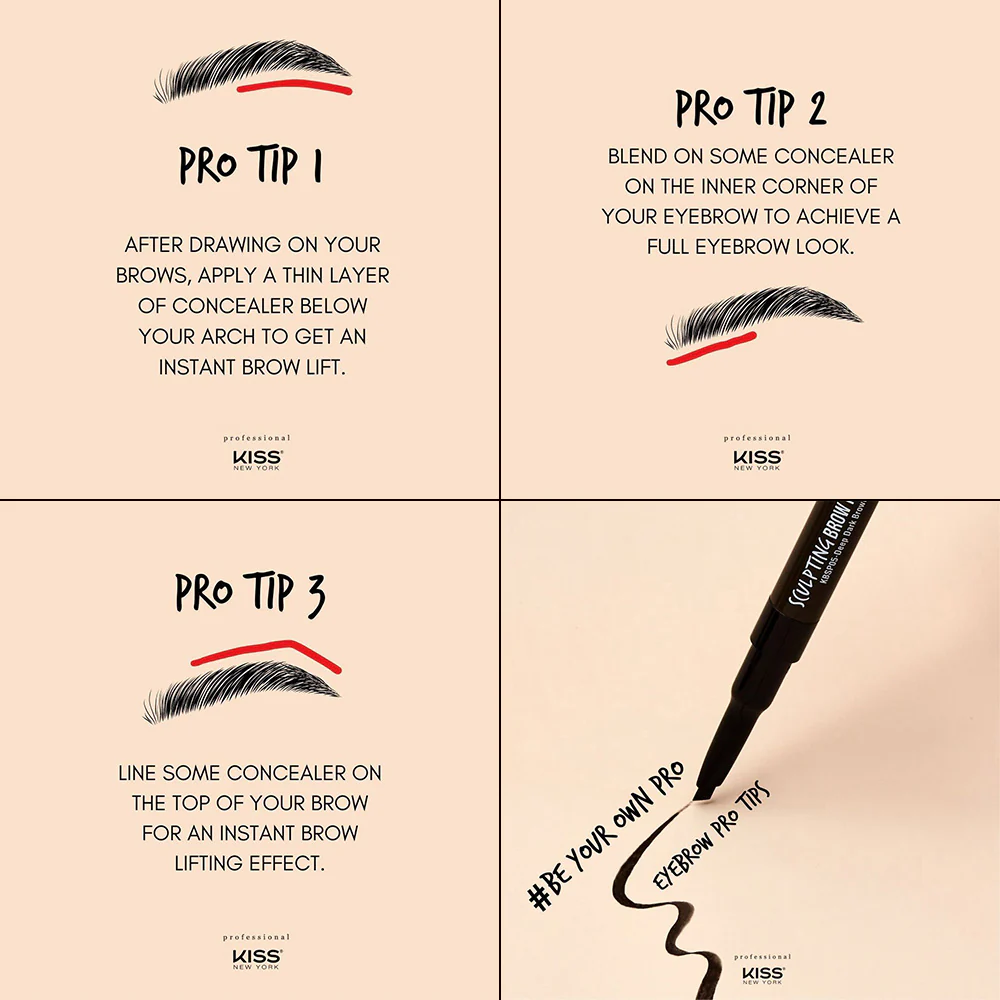 Kiss New York Top Brow Sculpting Pencil - Image 13