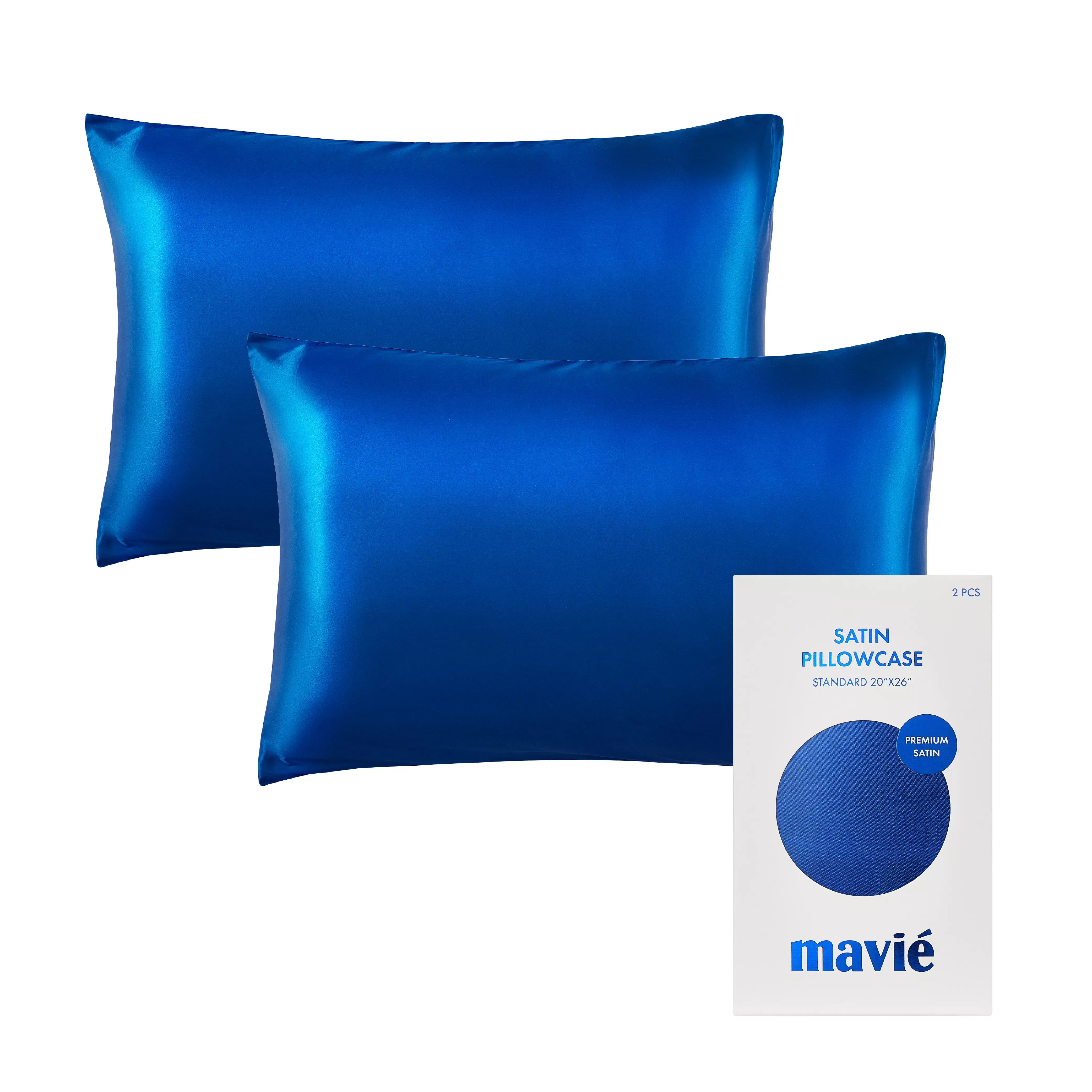 MAVIE Satin Pillowcase Set of 2 – Standard Size 20” x 26” - Image 88