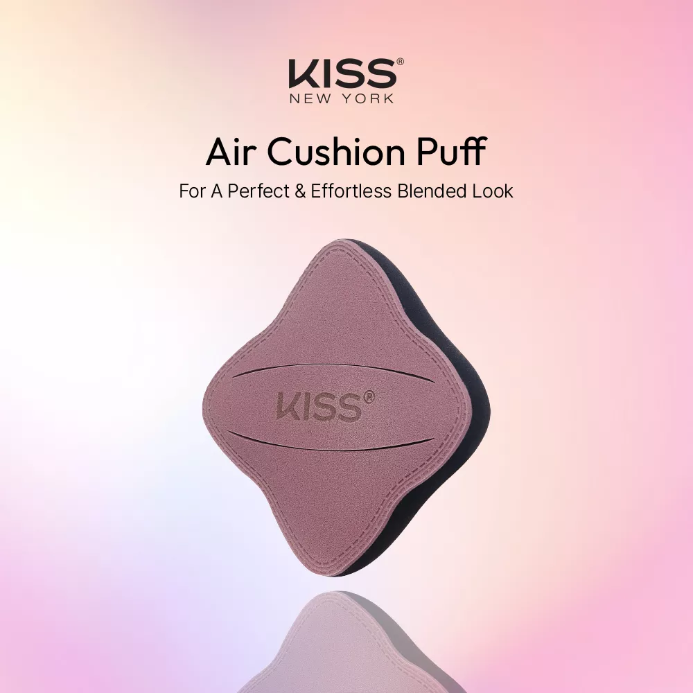 Kiss New York Velvet Cloud Latex Free Wet or Dry Reusable Makeup Sponge Puff For Liquids & Powders - Image 4