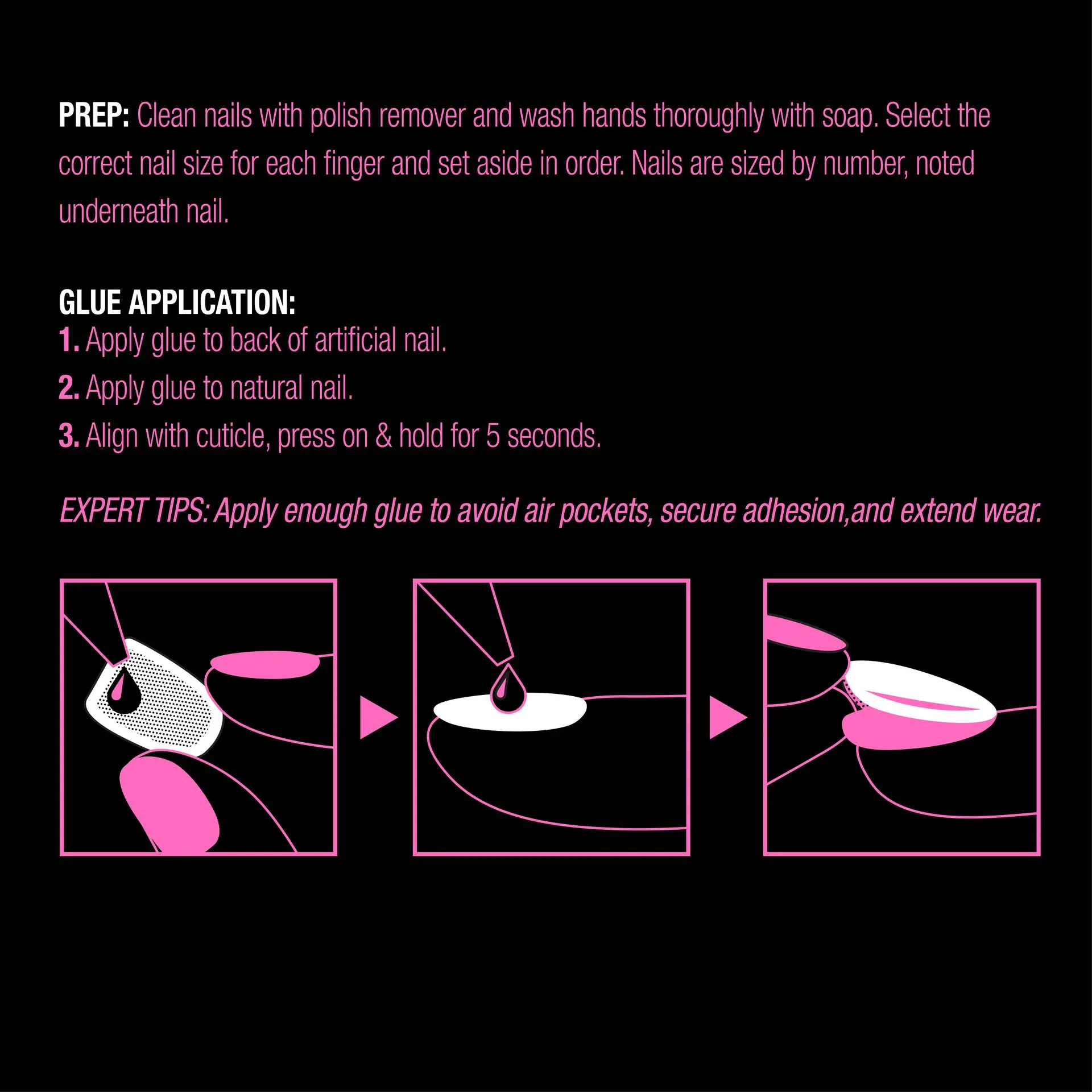 KISS Voguish Glow In The Dark Halloween Glue-On Nails - Image 16