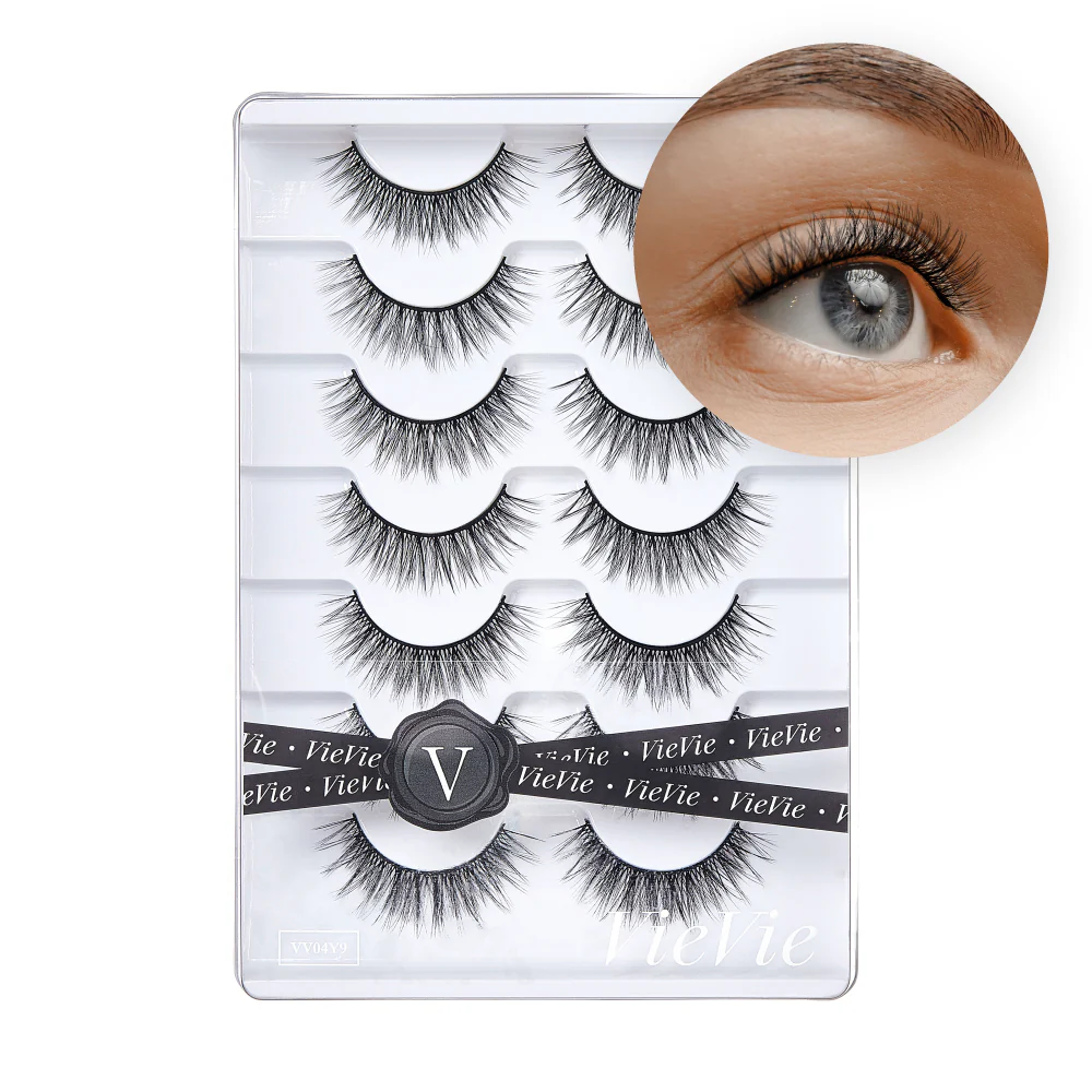 Vie Vie Wispy Faux Mink False Strip Lashes – 7 Pairs - Image 22